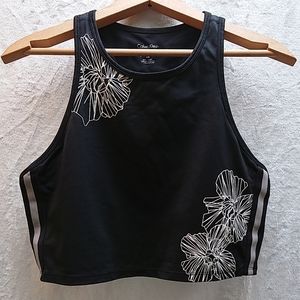 Calvin Klein Performance Racerback Crop Top